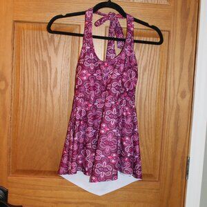 Sol Borne Women's Tankini Tank Top Swim Swimsuit Top - Size Small - NWT